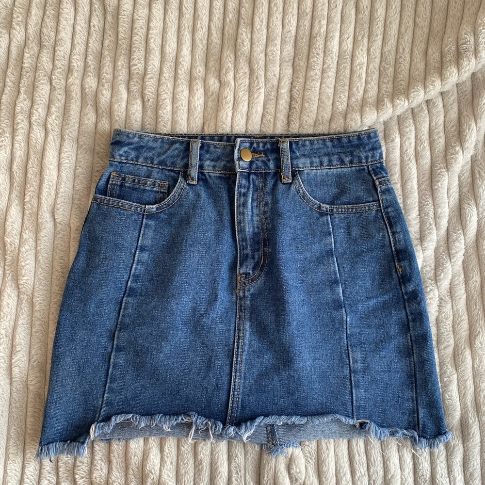 Jean skirt